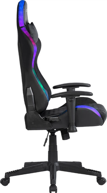 Крісло для геймерів Hator Darkside RGB Black (HTC-918) - Фото 4 Крісло для геймерів Hator Darkside RGB Black (HTC-918) - зображення 4