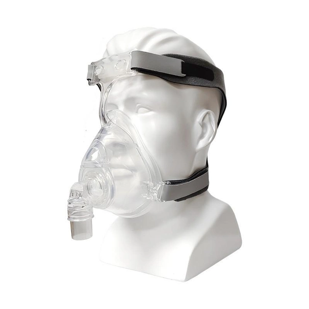 Сипап маска носоротовая М размер для неинвазивной вентиляции легких и сипап терапии - изображение 2