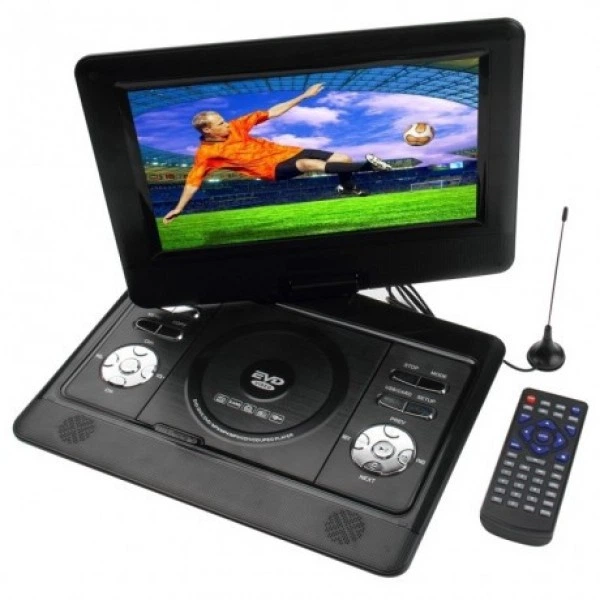 Портативный DVD проигрыватель Portable NS-1129 поворотный экран 13