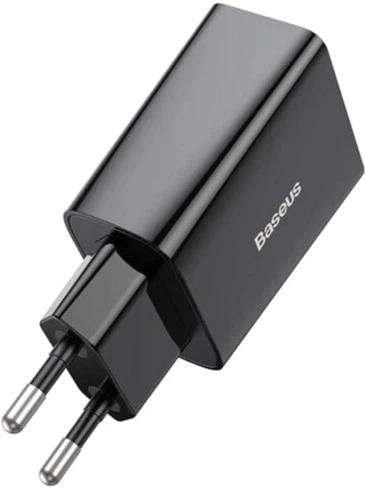 Baseus Speed ​​Mini Szybka Ładowarka 1C 20W EU Czarna (CCFS-SN01) - obraz 2