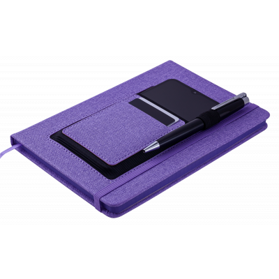 Блокнот Buromax деловой Comfort A5 без линования 96 листов обложка из искусс (BM.295009-07) - изображение 2