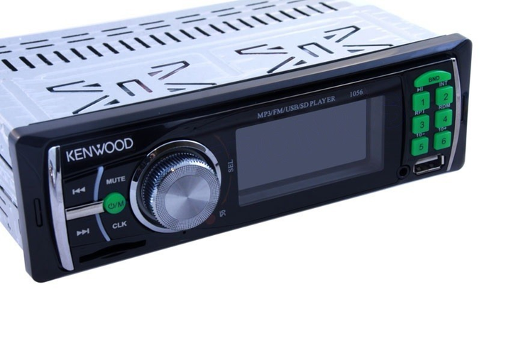 Автомагнитола Kenwood 1056 USB+SD+AUX+FM с пультом ДУ 4x50 Вт – фото ...