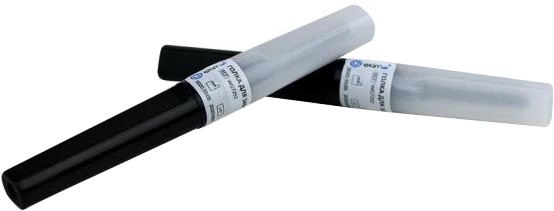 Голка для забору крові Eximlab 22Gx1" (0.7x25 мм), стерильна, колір чорний 100 шт (70100108) - зображення 2