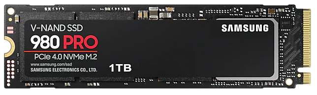 Твердотільний диск M.2 1TB Samsung 980 PRO (NVMe 1.3c, PCIe 4.0 4x, Sequential Read/Write 7000/5000 MB/sec) (MZ-V8P1T0BW) - изображение 2