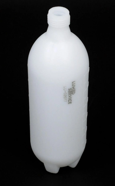 Пляшка системи чистої води 0,6 л пластик біла на тиск до 2 бар для стоматологічної установки LUMED SERVICE LU-02077 - изображение 1