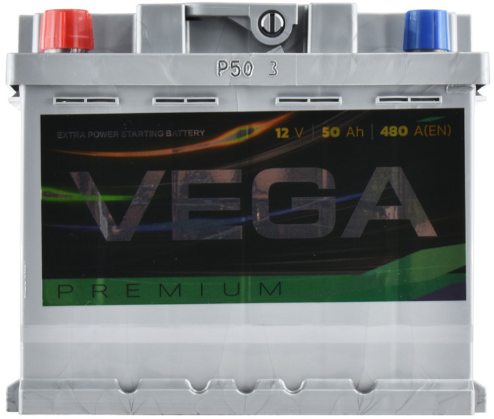 Автомобильный аккумулятор Vega Premium 50 Ач 480A L+ (+/-) (V50048113 ...