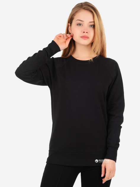 Акція на Джемпер жіночий Fruit of the loom Raglan Lightweight 062146036 XL Чорний від Rozetka