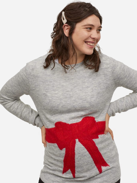 Джемпер для вагітних H&M 0799658-0 S Сірий від Rozetka на платформі USKIDKA Акція на Джемпер для вагітних H&M 0799658-0 S Сірий від Rozetka