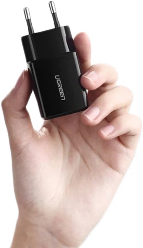 Ładowarka sieciowa Ugreen ED011 USB Wall Charger 2.1A Czarna (6957303854592) - obraz 5