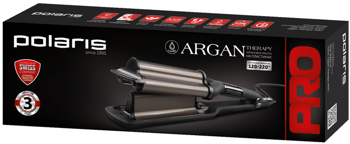 Плойка Polaris Argan Therapy PRO PHS 5095TAi - изображение 8