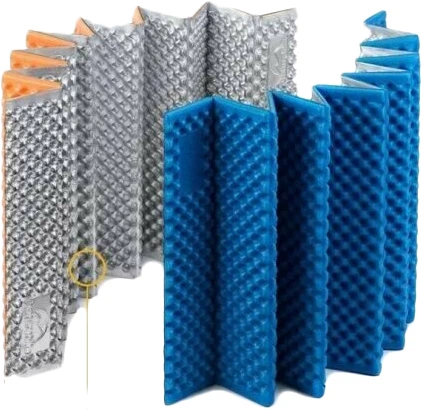 Mata składana IXPE Naturehike NH19QD008 folia aluminiowa 18 mm Niebieski (6927595738108) - obraz 4