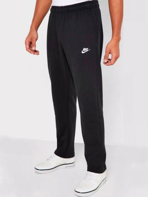 Акція на Спортивні штани чоловічі Nike Club Pant Oh Ft BV2713-010 XL Чорні від Rozetka