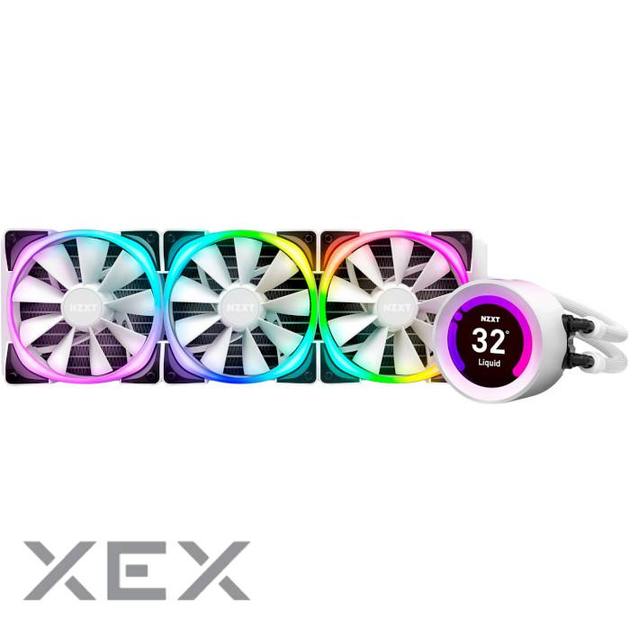 Система водяного охолодження NZXT Kraken Z73 RGB White (RL-KRZ73