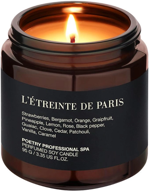 Свеча для массажа Poetry Home L’etreinte De Paris (SPA95-PAR) - изображение 1