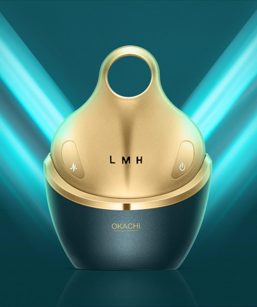 Массажер для лица OKACHI GLIYA 5в1 RF+EMS терапия для лифтинга и подтяжки кожи Golden Green - изображение 8