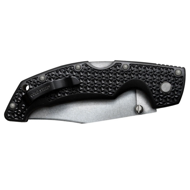 Ніж складаний Cold Steel Voyager Large Clip Point серрейтор (довжина: 235мм, лезо: 102мм), чорний - зображення 2