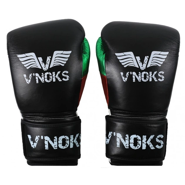 Боксерские перчатки V`Noks Mex Pro Training 10 унций Черные (2141_60055) - изображение 2