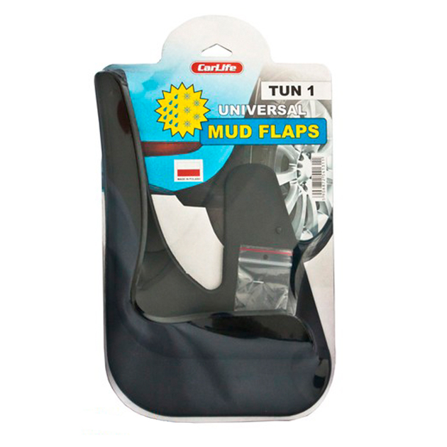 Бризковики універсальні CARLIFE TUN1 Mud Flaps передні - зображення 1