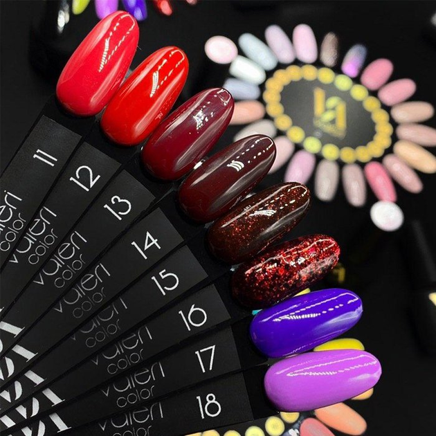 Гель-лак Valeri color №14 Винно-бордовый, 6 мл от продавца: Reydi – в ...