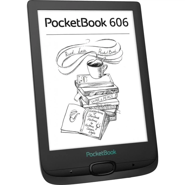 Электронная книга PocketBook 606 6" 8GB Black (PB606-E-CIS) - изображение 2