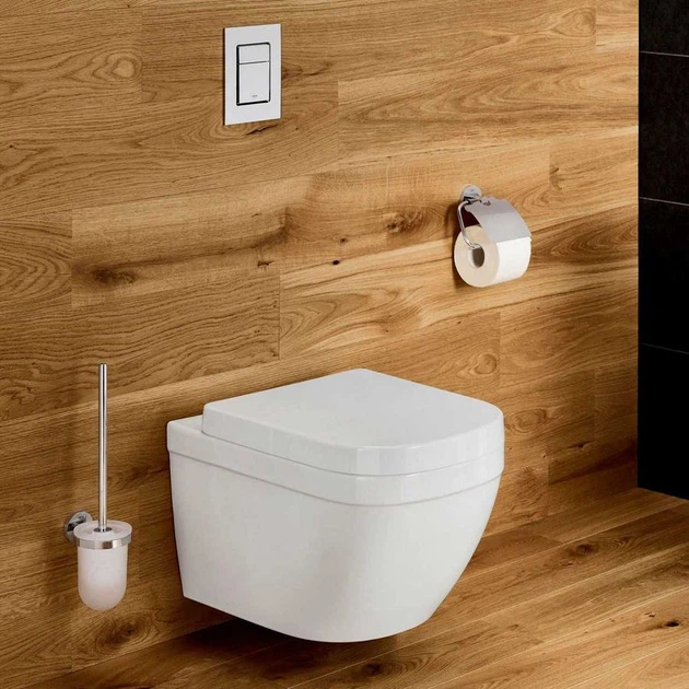 Унітаз підвісний Grohe EuroCeramic 54 з кришкою-сидінням Softclose, білий (39328000/39330001) - зображення 3