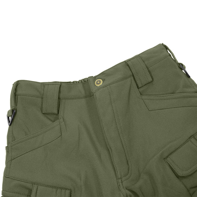 Тактические штаны утепленные форменные брюки военные армейские Pave Hawk PLY-15 Green S (F_7336-27147) - изображение 2