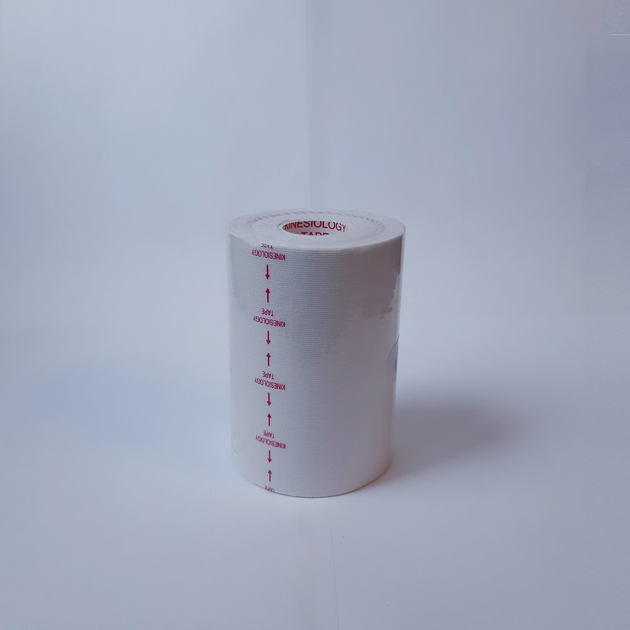Кинезио тейп Kinesiology Tape 10см х 5м белый - изображение 1