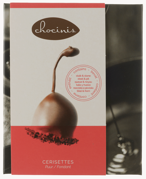 Конфеты вишня в черном шоколаде Chocinis 200 г (5425014501513) - изображение 4