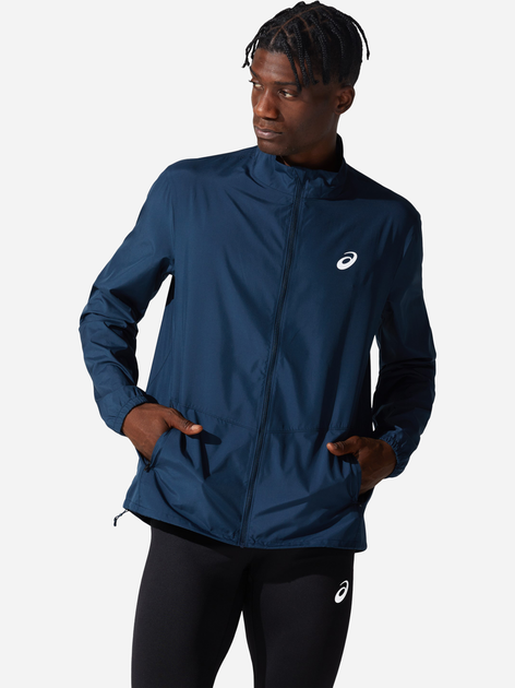 Ветровка ASICS CORE JACKET 2011C344-400 XXL Синяя (4550330599751) – в ...