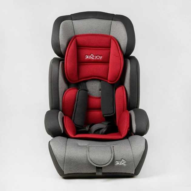 Автокресло детское универсальное Joy 9-36 кг с красным вкладышем - изображение 2