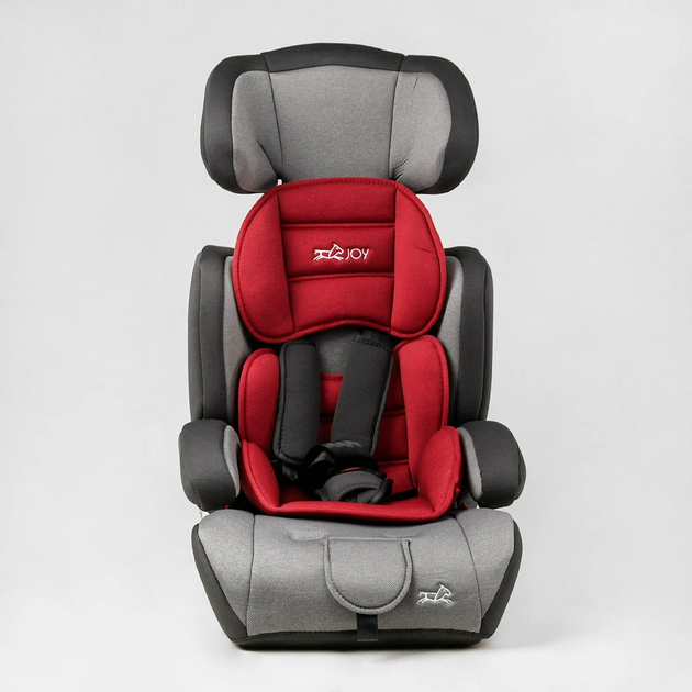 Автокресло детское универсальное Joy 9-36 кг с красным вкладышем - изображение 3