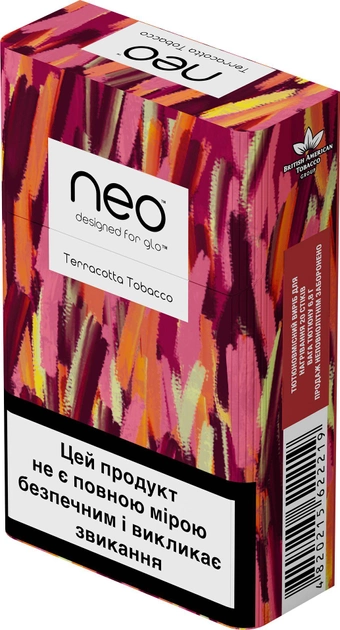 Блок стіків для нагрівання тютюну glo Neo Demi Terracotta Tobacco 10 пачок (4820215622219) - зображення 1