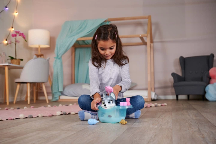 Ігровий набір Simba "Pamper Petz Купання хаски" з ванною та аксесуарами (5953560) - зображення 9