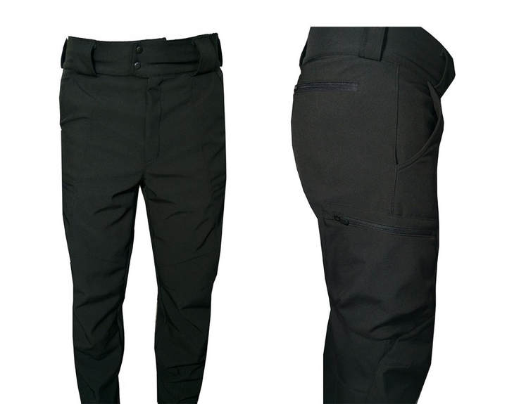 Тактичні штани Tactic softshell Urban Чорний розмір XL (su001-xl) - зображення 1