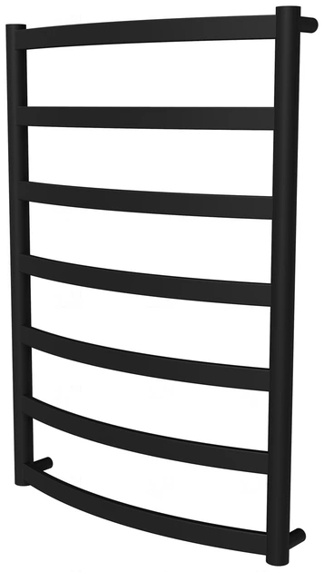 Сушка для полотенец Maxima 7 черная RAL9005 лесенка 750x532, black ...