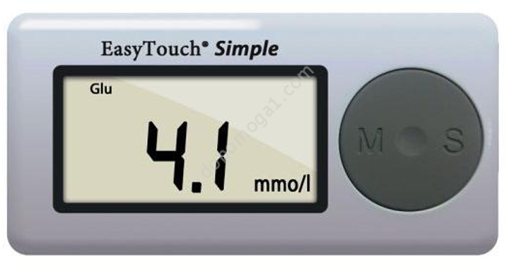 Аппарат EasyTouch для измерения глюкозы в крови (без кодировки) (глюкометр) - изображение 1