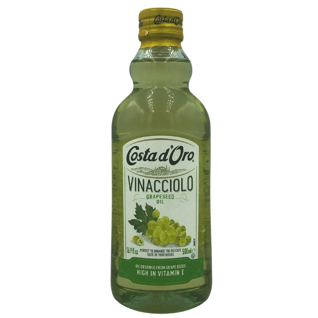 Масло из виноградных косточек Costa d'Oro Grapeseed, 500 мл – купить в ...
