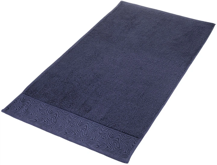Полотенце Arya Fold Жаккард 50х90 см Синее (2600000004602) - Фото 2 Полотенце Arya Fold Жаккард 50х90 см Синее (2600000004602) - изображение 2