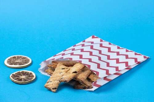 Пакеты бумажные пищевые цветные праздничные еko-kraft 170х30х230 мм 120 шт/уп Подарочные крафт пакетики для конфет сладостей печенья выпечки - Фото 6 Пакеты бумажные пищевые цветные праздничные еko-kraft 170х30х230 мм 120 шт/уп Подарочные крафт пакетики для конфет сладостей печенья выпечки - изображение 6