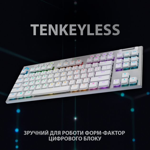 Клавиатура беспроводная Logitech G915 Gaming TKL LIGHTSPEED