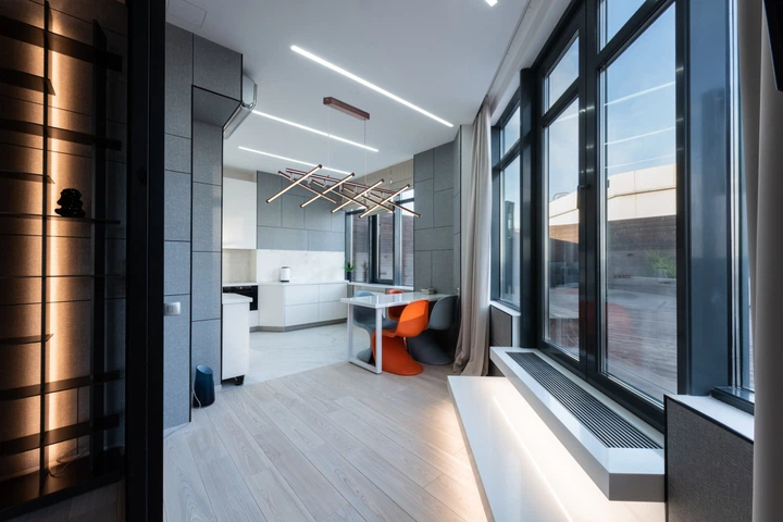 Люстра підвісна для натяжної стелі BL-460S/64 BR LED Brille 22-986 - зображення 4