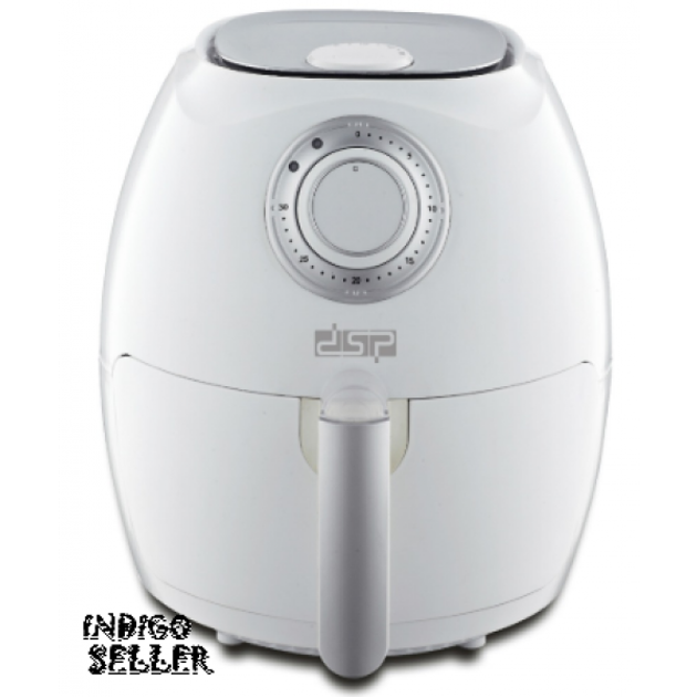 Мультипечь DSP Air Health Fryer KB2020 аэрофритюрница біла - зображення 2
