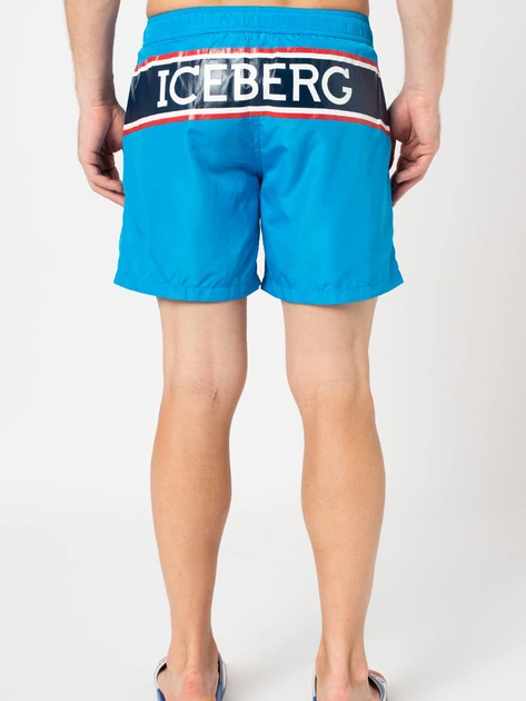 Шорти пляжні чоловічі Iceberg Medium Boardshort ICE1MBM02 XL Сині (8051884145983) - зображення 2