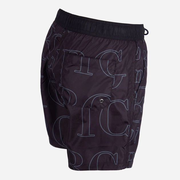 Шорти пляжні чоловічі Iceberg Medium Boardshort ICE1MBM04 S Чорні (8051884146652) - зображення 3