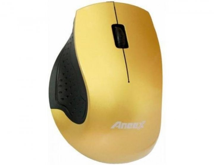 Мышь Aneex E-M656 Gold/Black USB (E-M656) - изображение 1