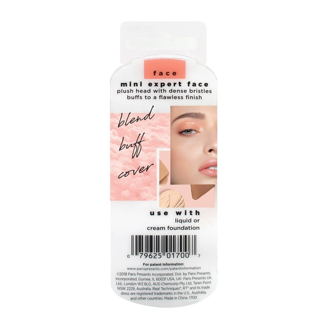 Міні-пензель для тональної основи Real Techniques Mini Expert Face Brush - изображение 3