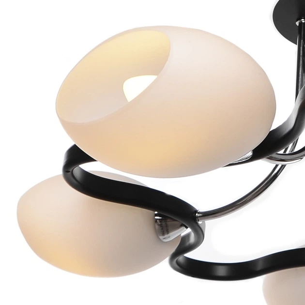 Люстра потолочная на 5 плафонов BR-373S/5 CHR Brille YL234 - изображение 3
