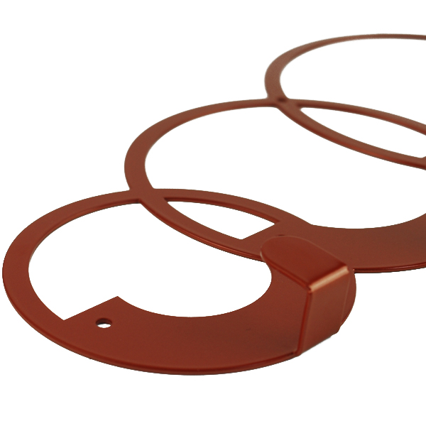 Вешалка настенная Glozis Rings H-071 50 х 17см - Фото 5 Вешалка настенная Glozis Rings H-071 50 х 17см - изображение 5