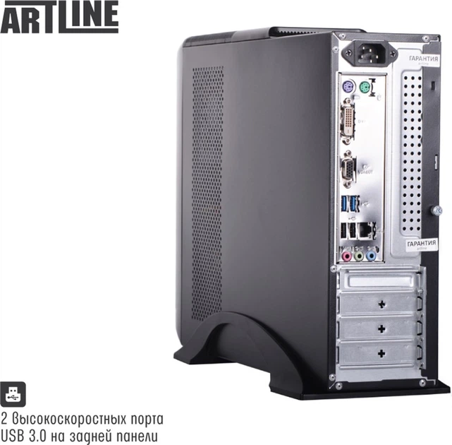 Компьютер Artline Business B27 v34 (B27v34) Intel Core i3-10100 / RAM 8ГБ / SSD 240ГБ / Intel UHD Graphics 630 / Mini ITX - изображение 6