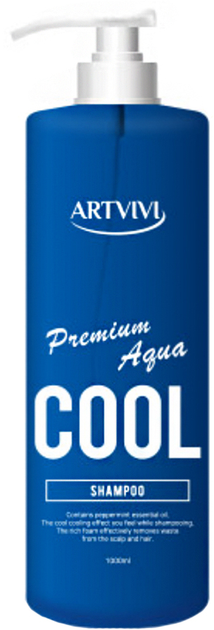 Акція на Шампунь Artvivi Premium Aqua Cool Shampoo Охолоджувальний для очищення шкіри голови 1000 мл від Rozetka